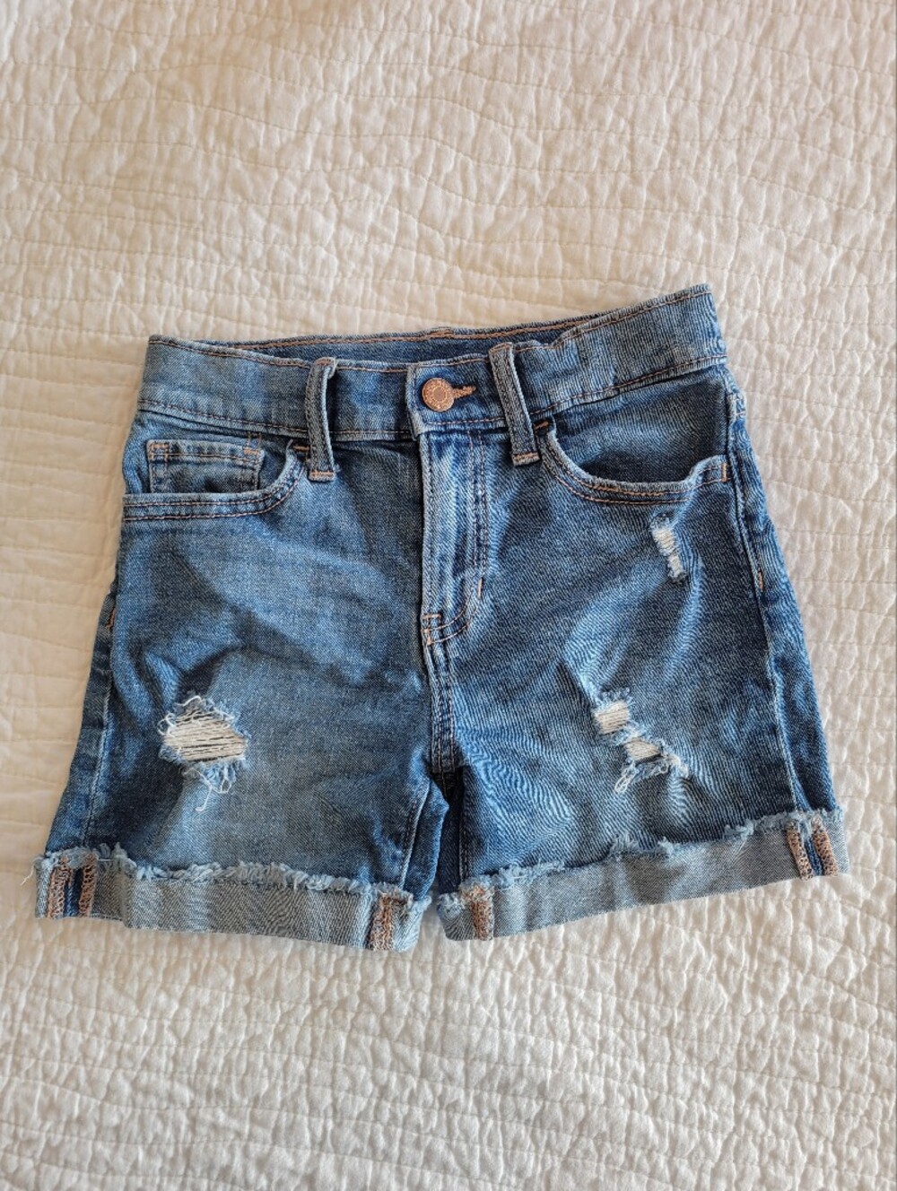 Old Navy Girls Distressed Shorts